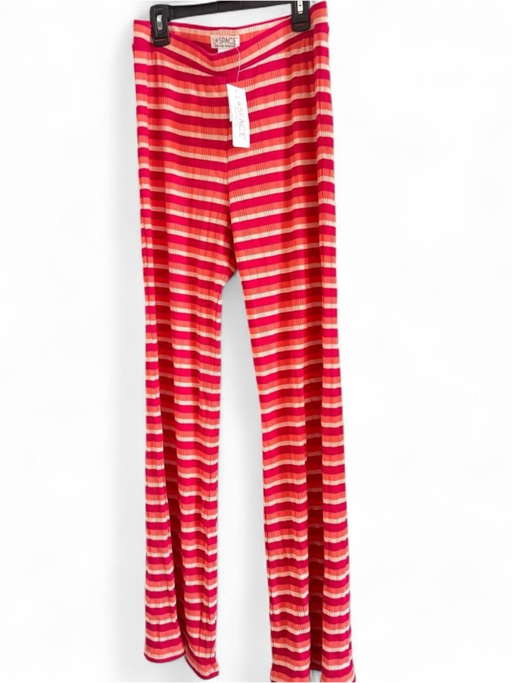 New w tag: l*space x REVOLVE Pink, Orange, and Peach Striped Pants